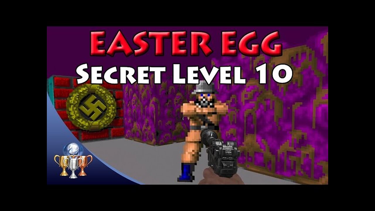 Geheim Level??????EASTER EGG Brutal Wolf 3d Episode 1 Floor 10