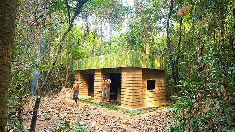 The Secret How We Build the MOST AMAZING Modern Bamboo Villa by Ancient Skills