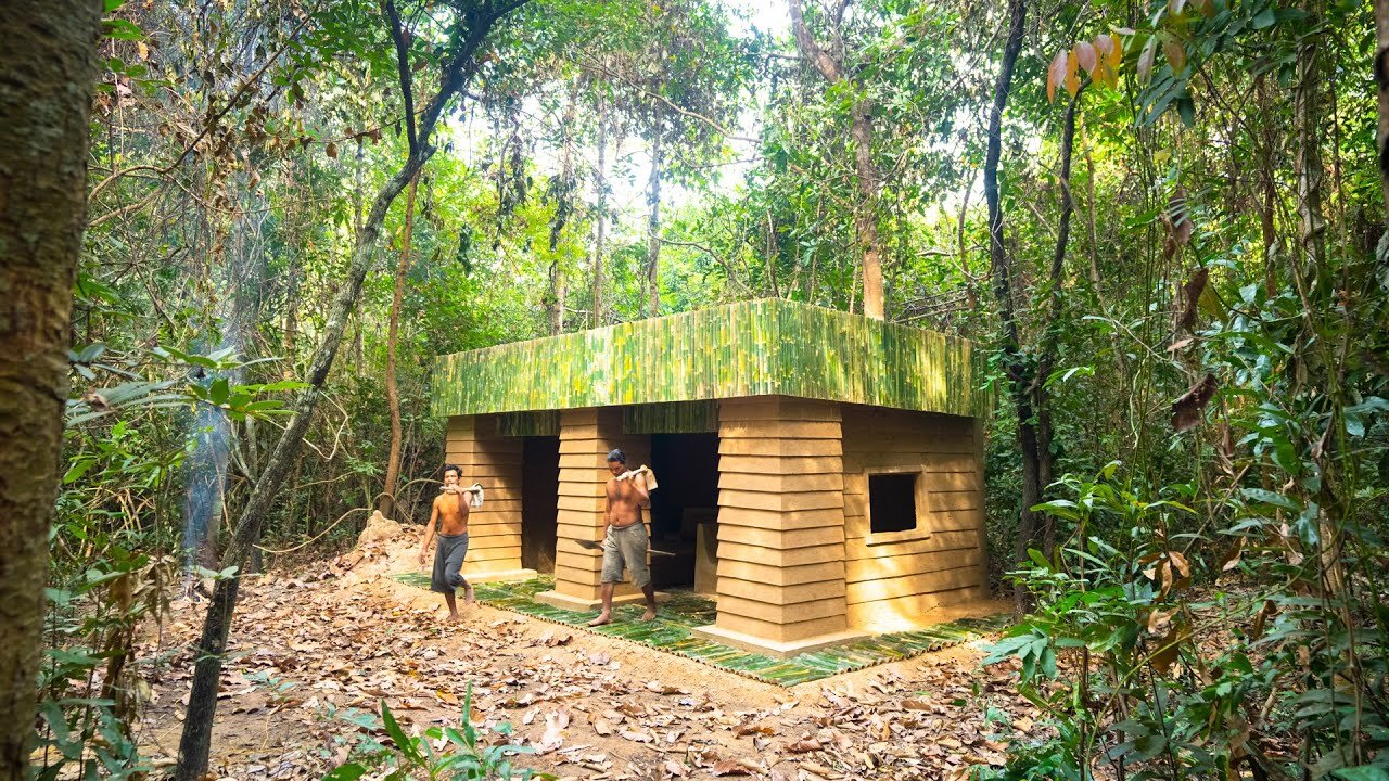 The Secret How We Build the MOST AMAZING Modern Bamboo Villa by Ancient Skills