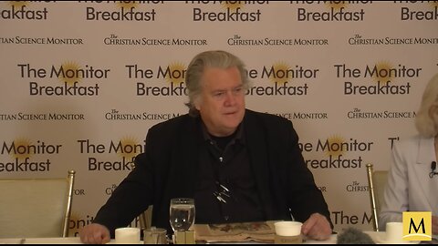 Monitor Breakfast with Steve Bannon (Wed 18 June 2025)