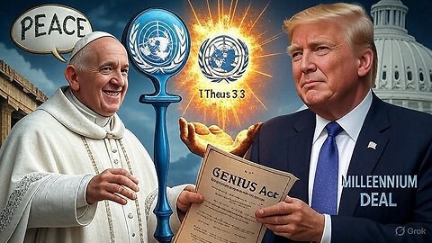 AMERICAN POPE DECLARES "PEACE" AS TRUMP'S MEGA-DEAL DROPS: Fulfilling 1,500-Year-Old Warning?
