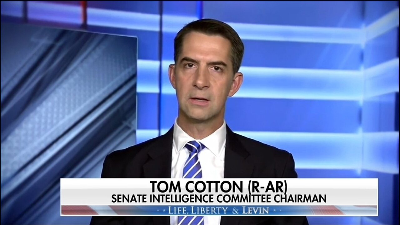 Sen Tom Cotton: Once Again Putin Is Underestimating Trump