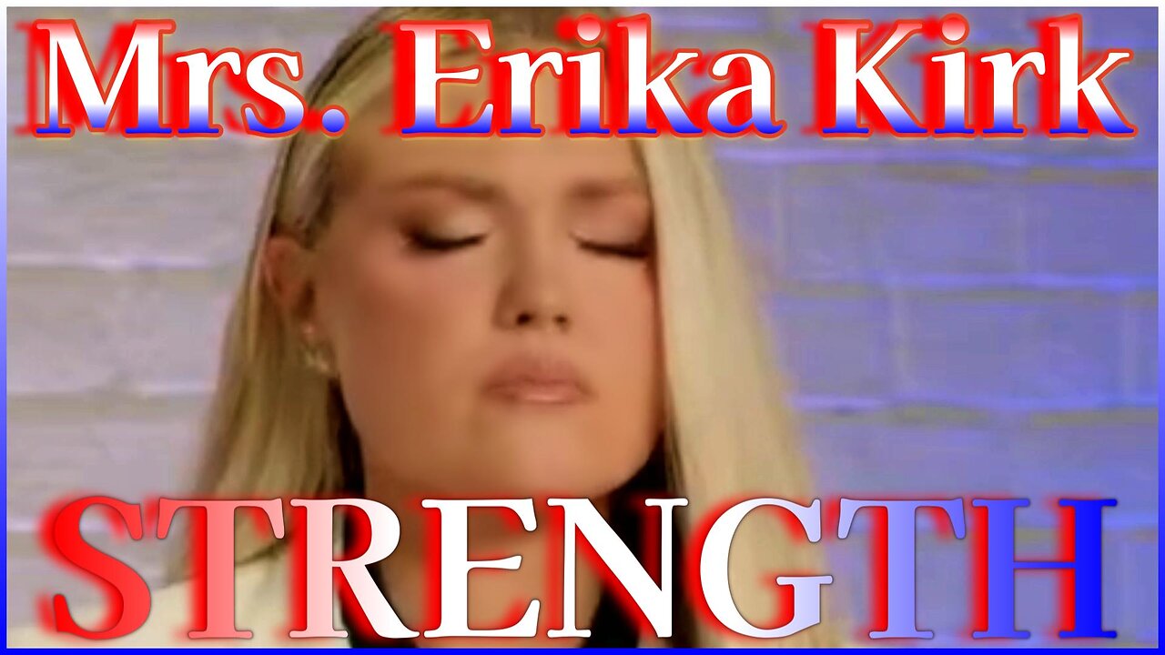 Erika Kirk Addresses The Nation - What Strength Looks Like