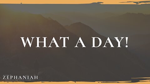 04-30-25 - What A Day! - Dr. Bryan Stensaas