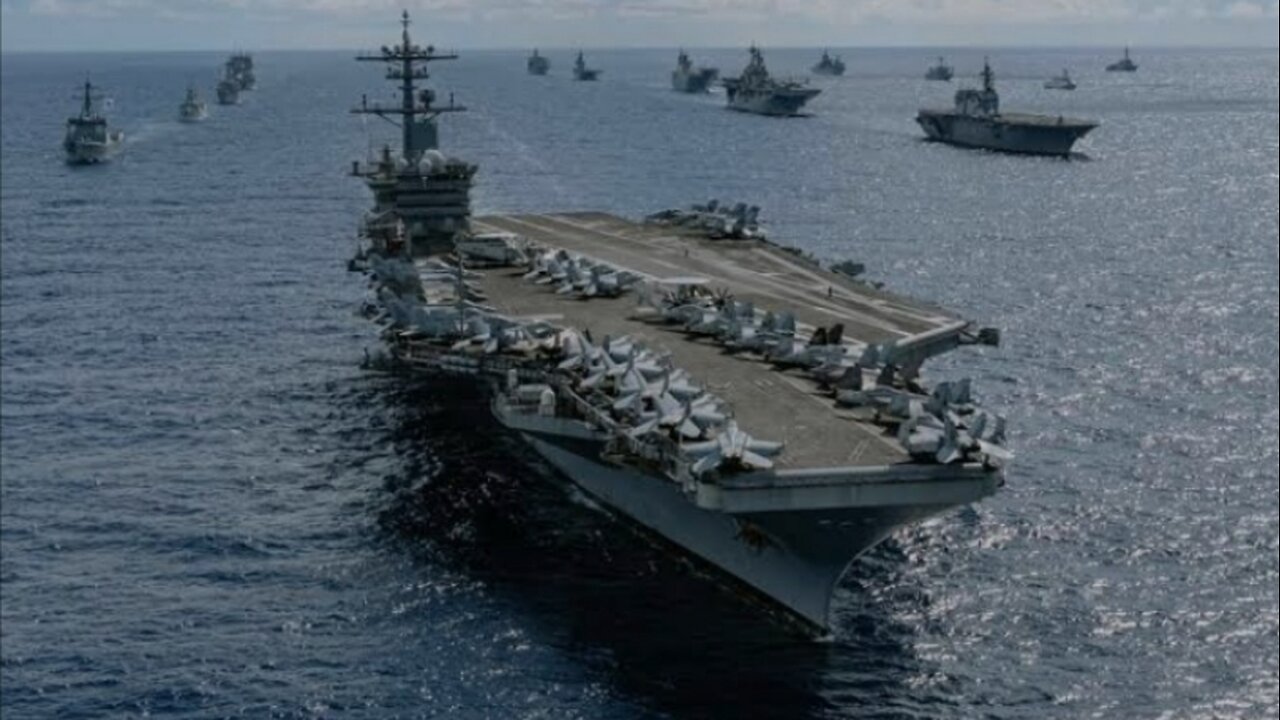 Massive US Naval Response Against Houthis Rebel Attacks...