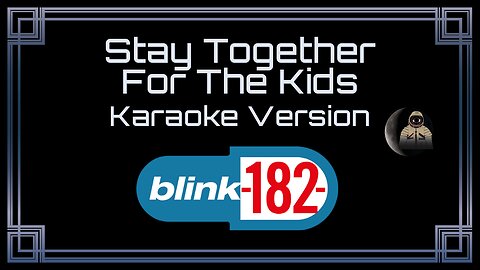 Blink-182 - Stay Together For The Kids (CC)