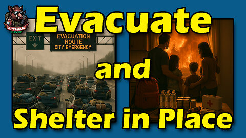 Evacuate & Shelter in Place - Sunday Night Ragchew Ep. 84