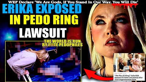 Bombshell Federal Court Lawsuits Expose Erika Kirk Links to Global Child Trafficking Ring