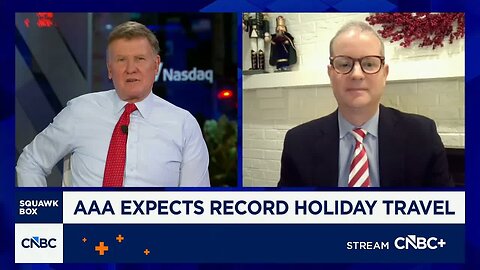 AAA CEO Gene Boehm: Record holiday travel 'not impacted necessarily by affordability'