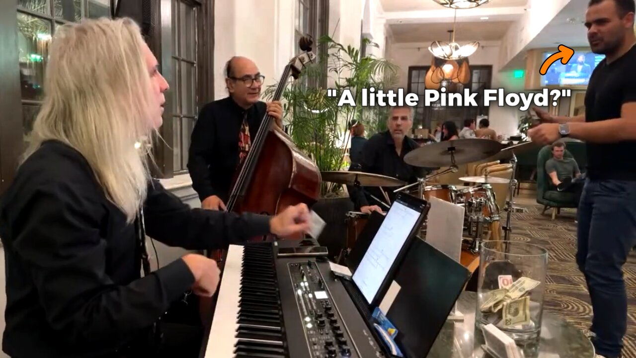 This Guy Requested a Pink Floyd Song...