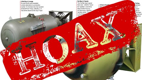 Hiroshima 80th Hoaxiversary [Atomic-Nuclear-Hoax]