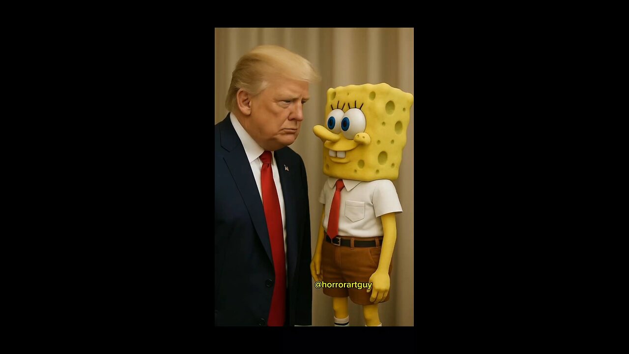 Trump Eats Spongebob Squarepants