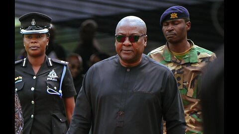 ADO'S GUEST OF HONOR AT INDEPENDENCE DAY: THE GHANAIAN PRESIDENT, IN MOURNING, WILL NOT ATTEND.