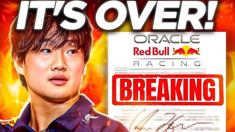 TERRIBLE NEWS for Yuki Tsunoda After Red Bull's STUNNING Announcement!