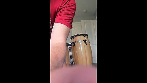 Conga drums, conga drums, conga drums.