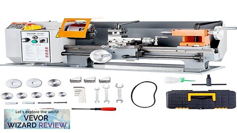 VEVOR Metal Lathe Machine 7'' x 13.78'' Precision Benchtop Power Metal Lathe Review