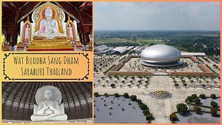 Inside Thailand’s Giant 105m Silver Dome – Wat Phra Buddha Saeng Tham - Saraburi 2025