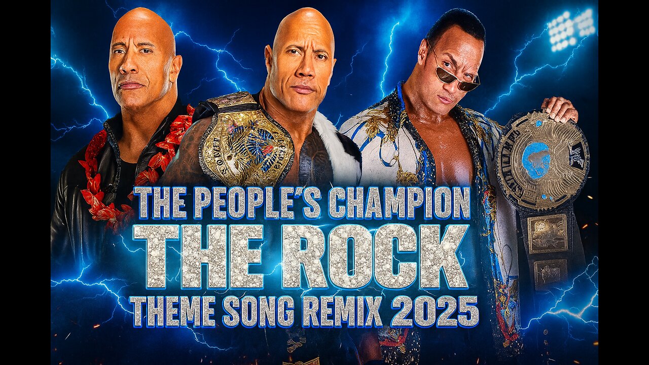 THE ROCK PEOPLE'S CHAMPION REMIX 2025