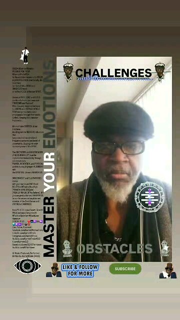 ▪︎CHALLENGES AND OBSTACLES/MASTER YOUR EMOTIONS▪︎