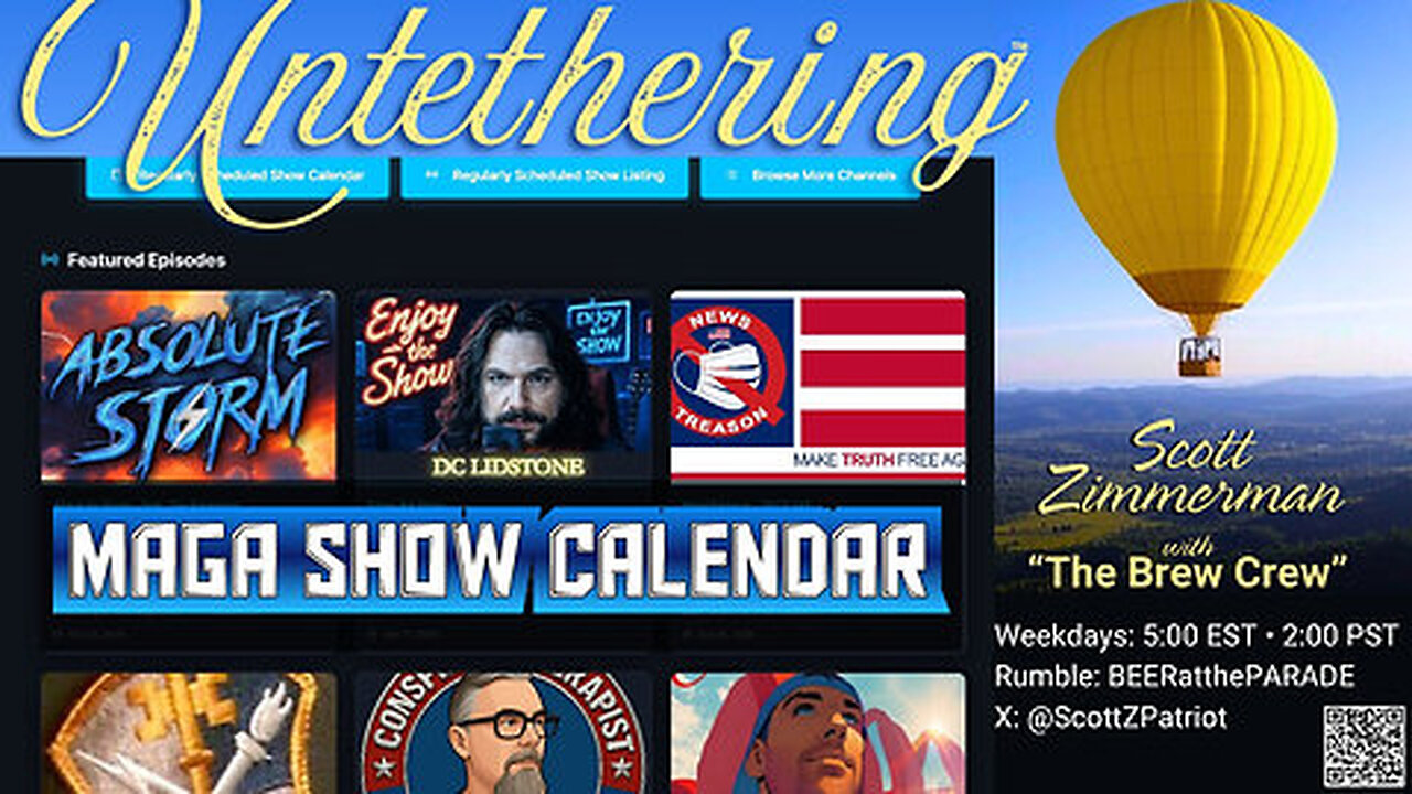 REPLAY: Untethering: MagaScene.us Reveals Upcoming Addition to Site!