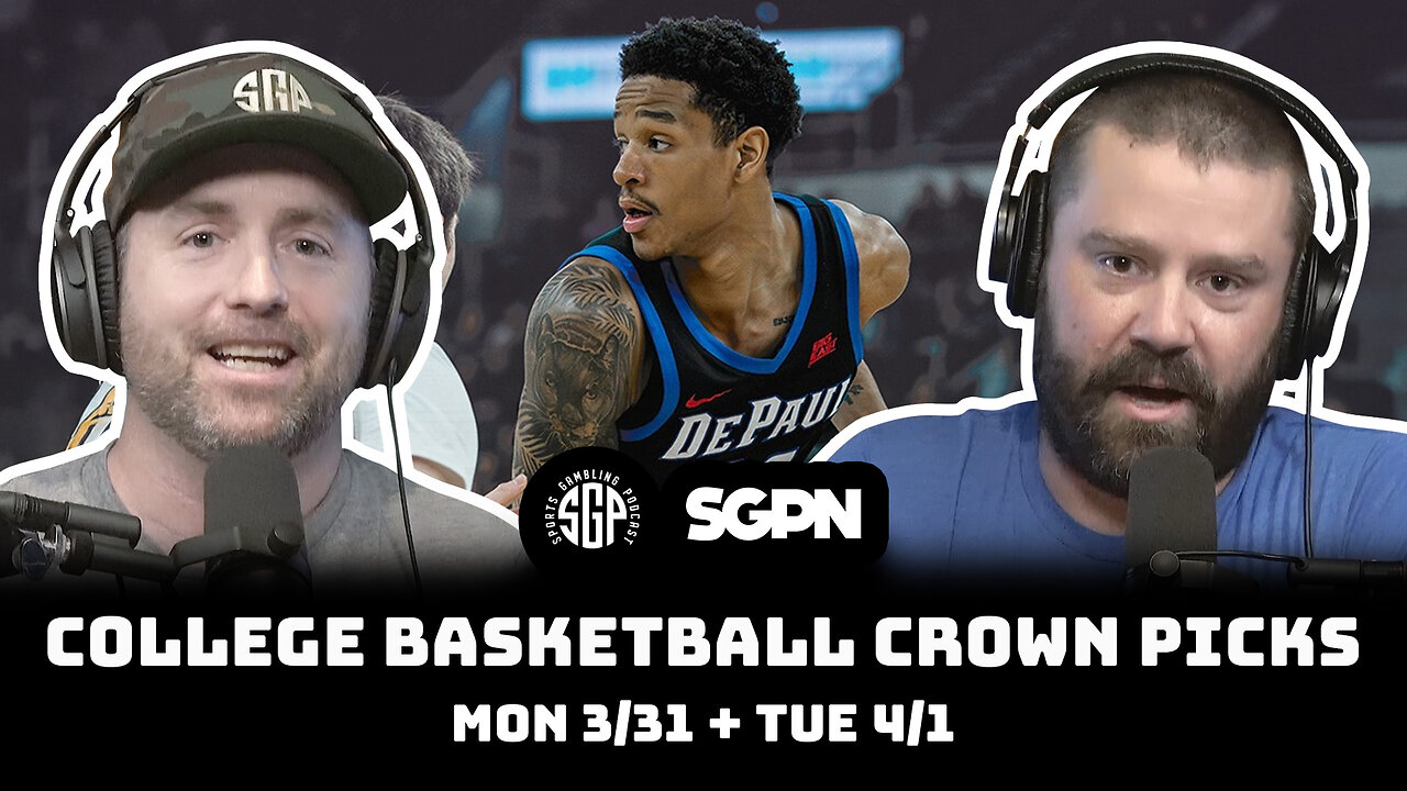Thrilling College Basketball Predictions - Mon 3/31 + Tue 4/1 - Race for the Crown!