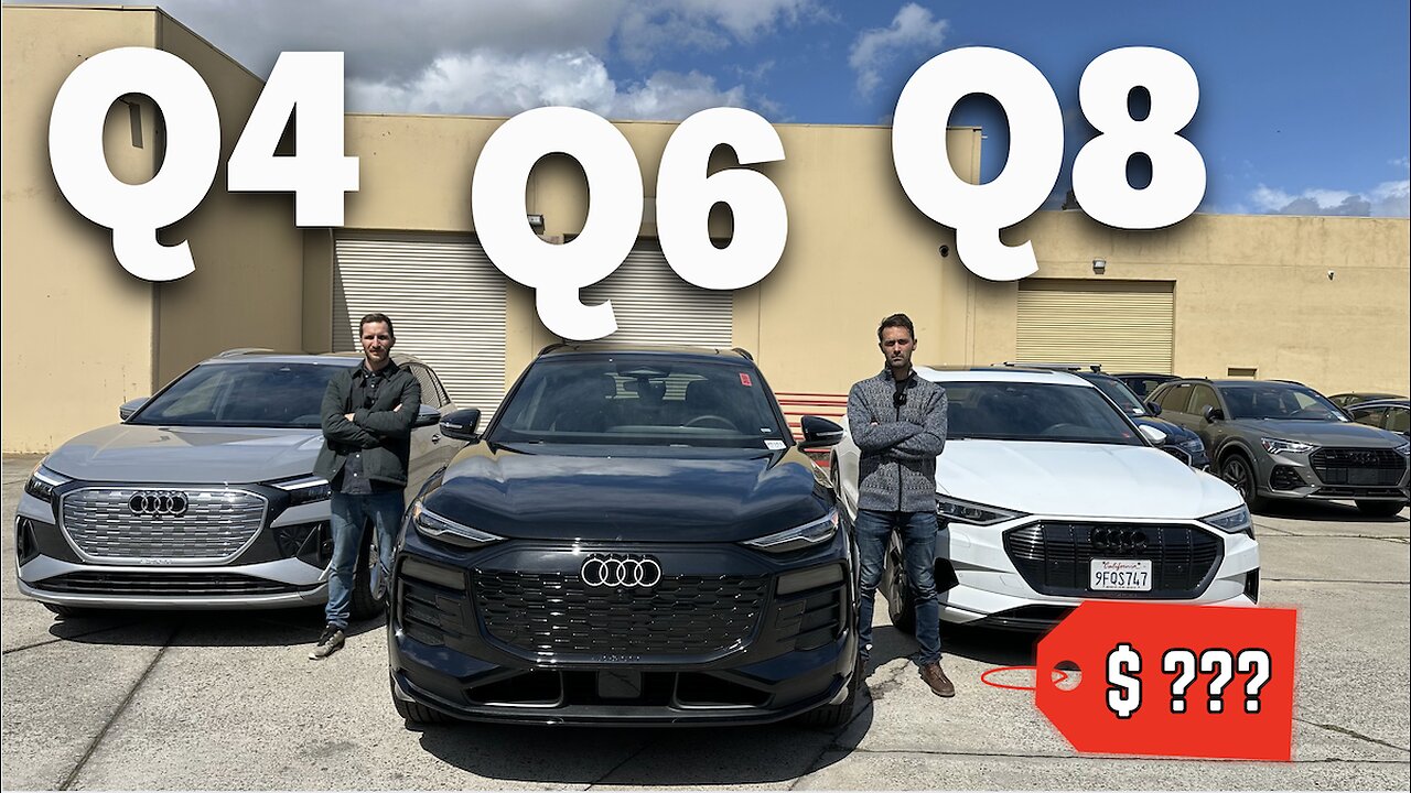 Q4 vs Q6 vs Q8 for Audi electric SUVs! Which is better?