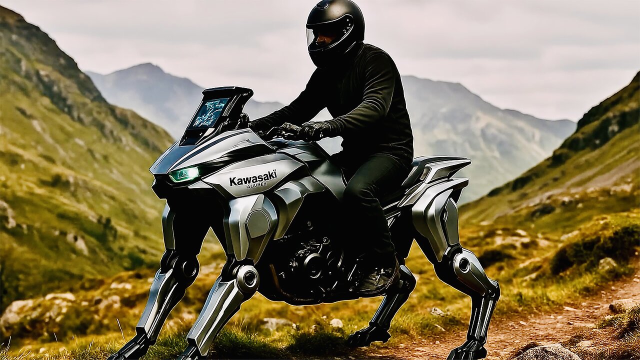 NEW Amazing 4 Legged Robot ATV Ride - Kawasaki CORLEO