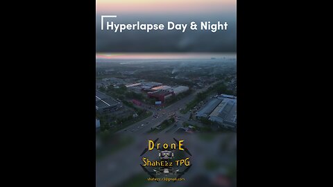 Hyperlapse Day And Night By Drone Hubsan Ace Pro Refined. #hyperlapse #drone