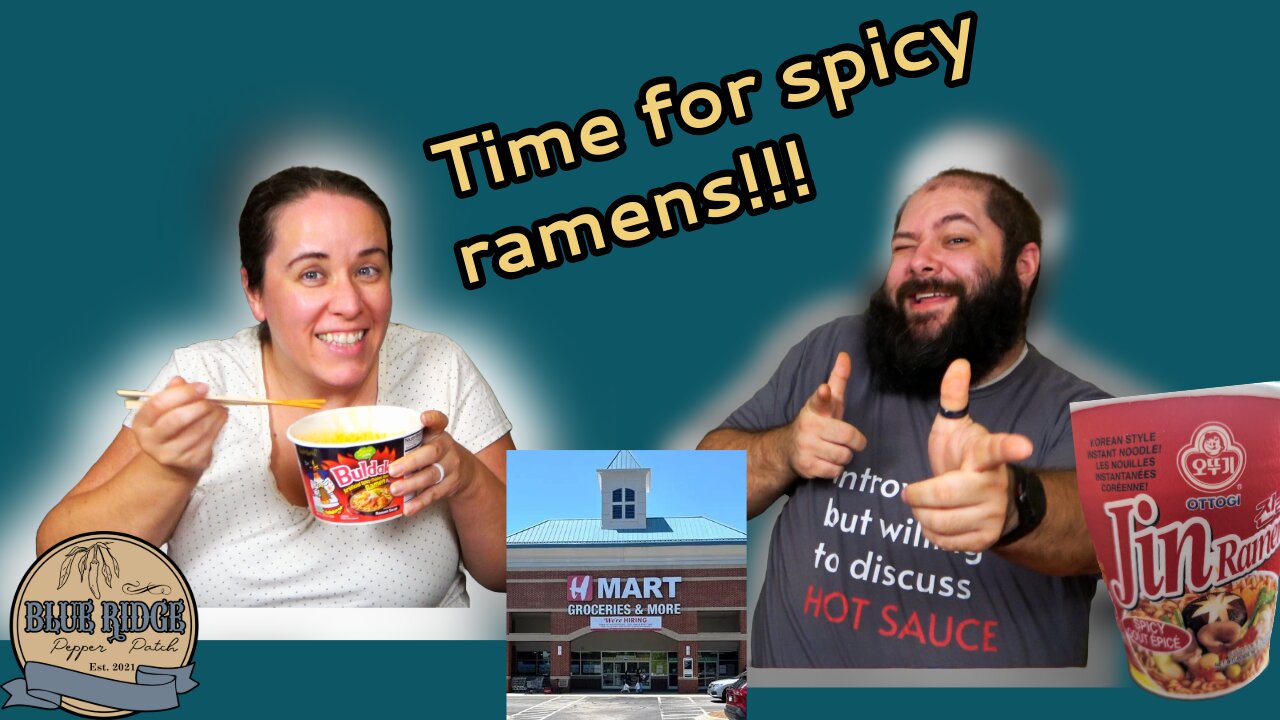 Spicy Ramens from H-Mart!