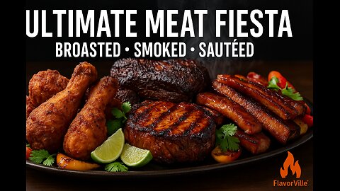 Ultimate Meat Fiesta – Broasted, Smoked & Sautéed