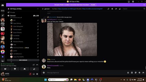 Bill Chaffin loses it in Kennel Kickers discord server lol