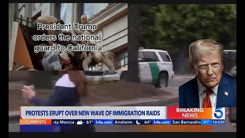 LA Riot Trump wants to send in the National Guard