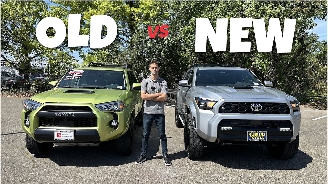 OLD vs NEW Toyota 4Runner. HUGEEE changes!