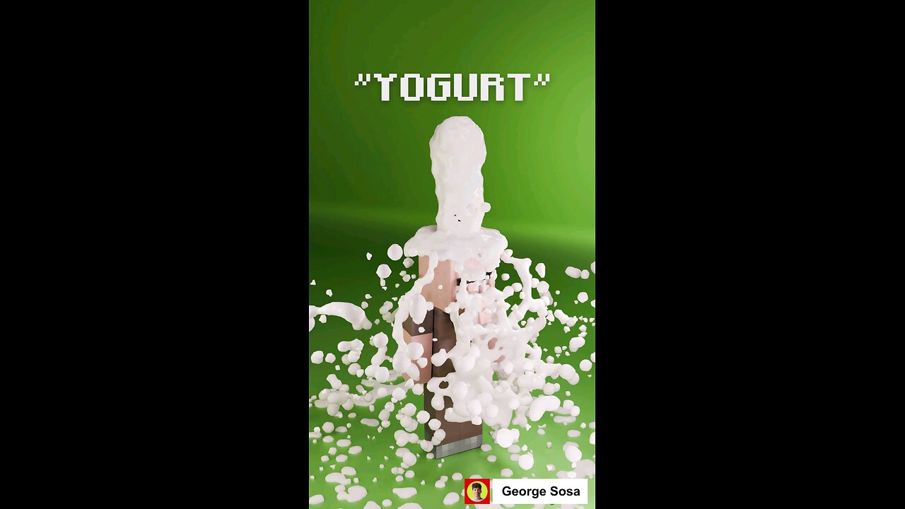 A Minecraft Villager Drinks Every Fluids