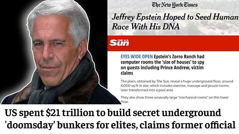 What's Really Going On Underground? - " Epstein's Underground Human Breeding Labs"