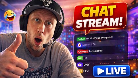 We just Chatting First IRL