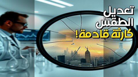 تعديل الطقس: كارثة أسوأ من الزلزال؟! #shorts