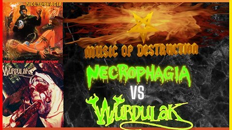 ⚒Necrophagia The Divine Art Of Torture Vs Wurdulak Severed Eyes Of Possession⚒