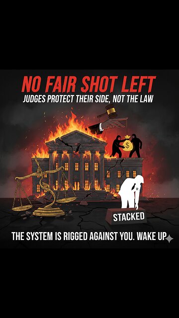 No Fair Shot Left – Judges Protect Their Side, Not the Law