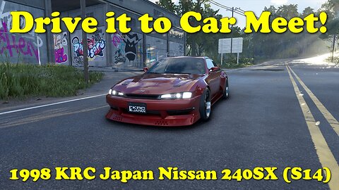 Drive it to Car Meet! 1998 KRC Japan Nissan 240SX