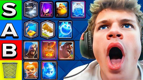 Jynxzi Ranks EVERY Card in Clash Royale