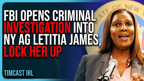 FBI Opens CRIMINAL INVESTIGATION Into NY AG Letitia James, LOCK HER UP