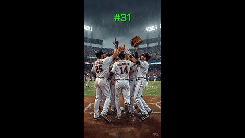 Tigers win rainy finale with 6-run 9th.