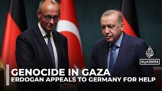 Turkiye’s Erdogan urges Germany to help end Israel’s ‘genocide’ in Gaza