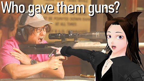 Guns Vtuber Reacts to WE GAVE OFFLINETV SNIPER RIFLES - OfflineTV