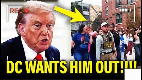 Trump gets RUDE AWAKENING in DC with MAJOR PROTESTS
