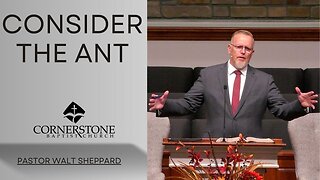 Consider The Ant--Wed PM--Sep 24, 2025