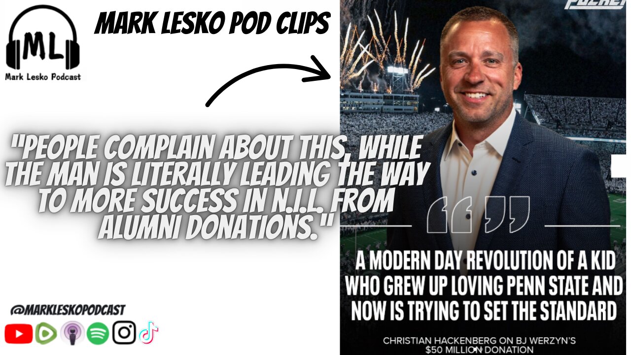 Brett's thoughts on Beaver Stadium field name || Mark Lesko Pod clips #pennstatefootball