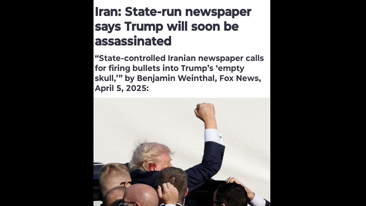 Trump Now Seeks To Deport American CITIZENS, US Enacts 104% Tariffs on China, China Response with 84% Tariffs On US, Iran Peace Talks Now In Jeopardy, Iran Threatens Trump W/ Assassination, Jeremiah's Call, Trust In Jesus