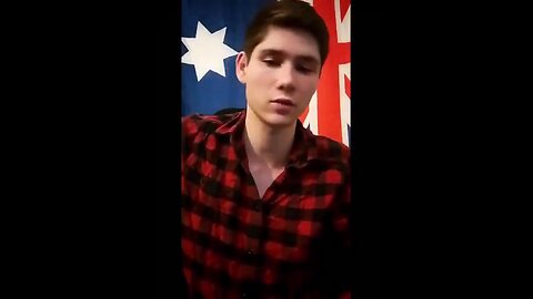 Australian young white man persecuted for telling the TRUTH